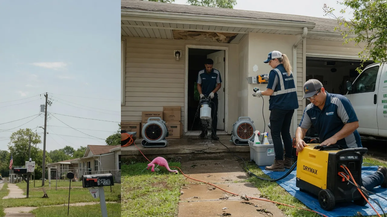 Storm Damage Water Removal in Winston Salem, NC near me